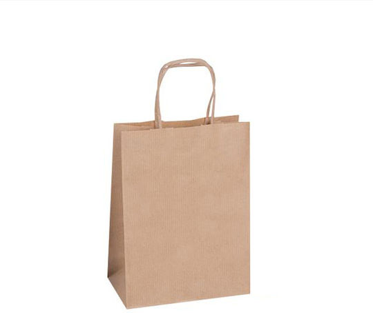 thessPACK Χάρτινη Τσάντα για Δώρο Καφέ 18x24x8εκ.