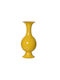 Decorative Yellow Metal Vase 56cm