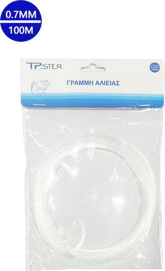Tpster Πετονιες Ψαρεματος Ναυλον 0.70mm 100m 36179