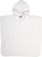Dimcol Kids Beach Poncho White