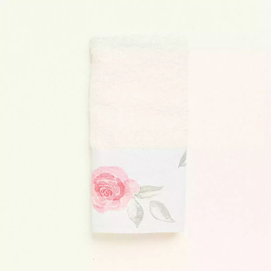 Handtuch Hochzeitsgeschenk Rosenmotiv 30x50 cm 381232 Ntampoudis Ntm-381232