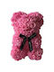 Rose Teddy Bear Love Bear 25cm Pink