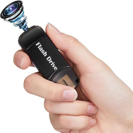 Usb Flash Drive Spy Camera Full Hd 1080p 32gb Memory Motion Detector Microphone 100 Minute Battery Life