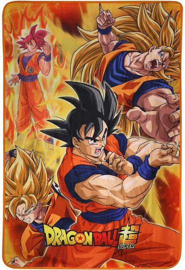 Dragon Ball Super Fleece Blanket Battle Gods Goku 100 X 150 Cm