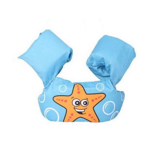 Children's Swim Vest Swim Wings Flippy Blue Starfish Model