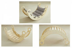 Educational Wooden Bed Swing Montessori Swingme Cushion