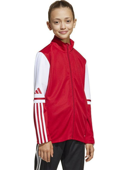 adidas Athletic Kids Cardigan Red Squadra