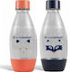 Sodastream Fuse Little Heroes Παιδικό Παγούρι Πορτοκαλί 500ml