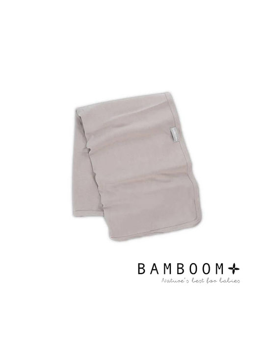 Bamboom Одеяло Детски пелени за пелени Бамбук Бежов 75x100см.