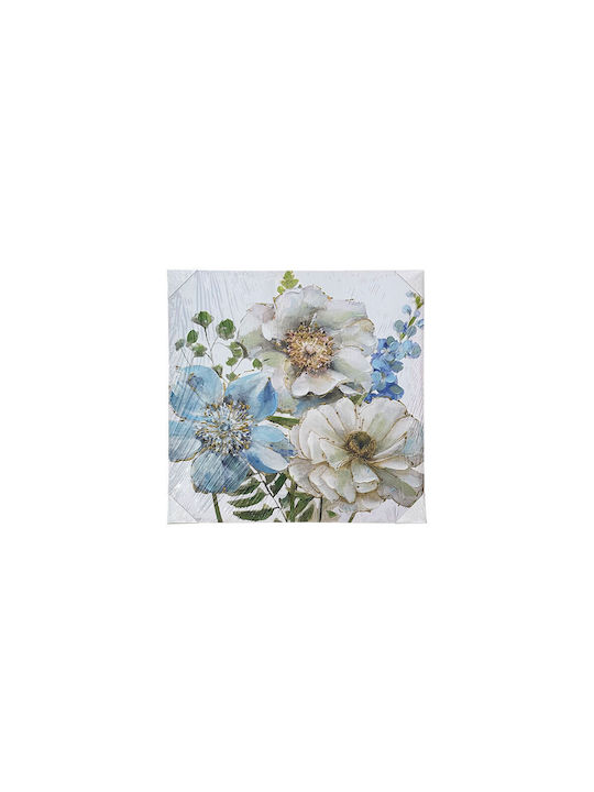 Πίνακας Ζωγραφικής Τυπωμένος Decor Fiore Καμβά 50x50εκ Σχ 2 Λουλούδια