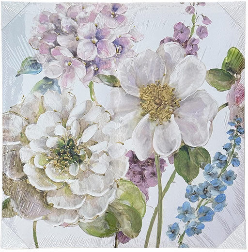 Tablou Imprimat Decor Fiore Pânză 50x50cm Design 3 Flori