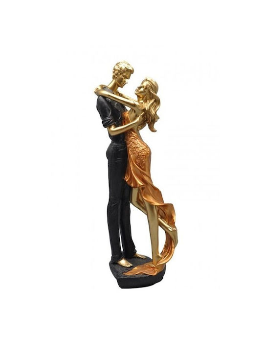 Inart Decorative Statuette Polyresin Pair 10x9x34cm 1pcs