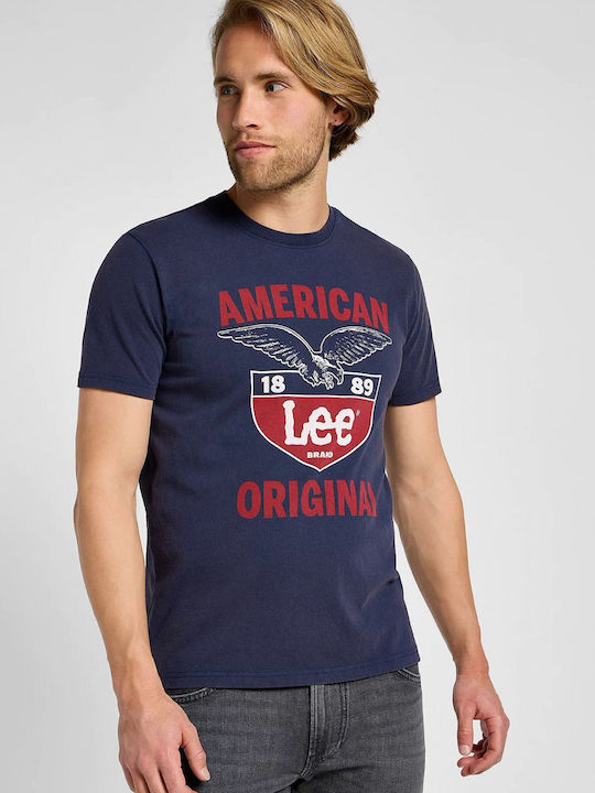 Lee T-shirt Navy Blue