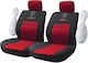 Peugeot Universal Car Seat Covers Takeposition Black Red 214-3242-9011-05