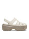 Stomp Fisherman Women's Flat Sandals in Beige Color