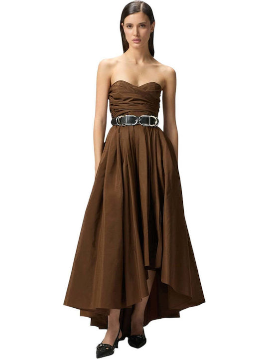 Pinko Dress All Day Brown