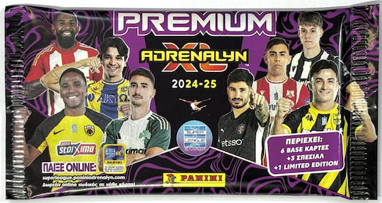 Panini Super League 2024-25 Premium Adrenalyn XL Booster Pack (GR)
