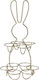 Metallic Gold Egg Holder 32cm