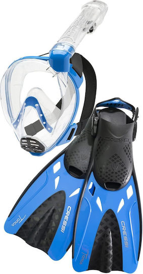 CressiSub Flossen Für Schwimmen Baron Tonga Kurz Black/blue