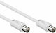 Redled Antenna Cable Coax male - Coax female White 5m (30201) 1pcs