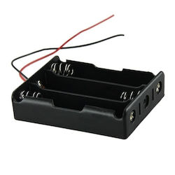 Battery Holder 3x18650 Cables