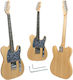 V-tone Chitară Electrică Telecaster cu Aranjamentul de Microfoane SS