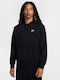 Club Sweatshirt mit Kapuze Black