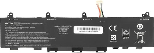 Mitsu Compatible Battery for HP EliteBook / ProBook / ZBook HP CC03XL with 4500mAh