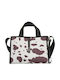 Women's Shopper Bag White/Brown