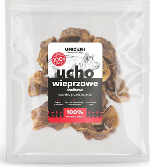 Uniszki Лакомство за Кучета Ухо без Глутен от Свинско месо 200gr