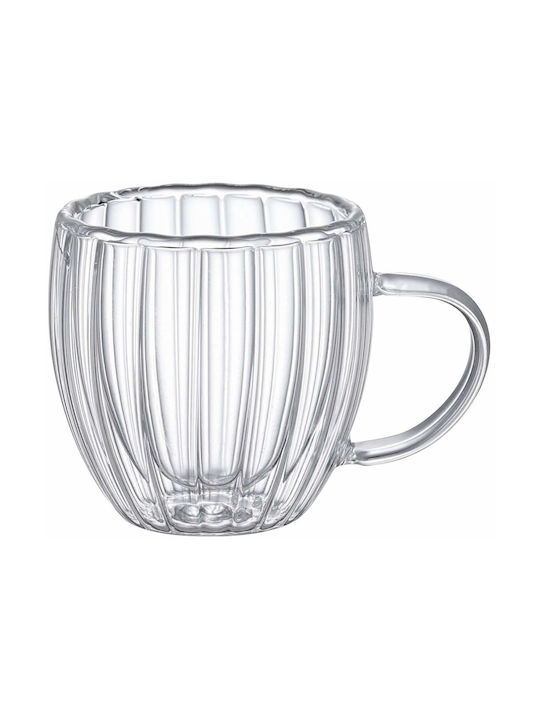 Salt & Pepper Becher Keramik Transparent 90ml 2Stück