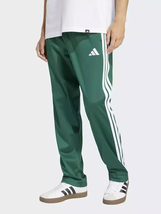 adidas 3-stripes Tricot Παντελόνι Φόρμας Green