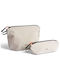 Bellroy Lite Pouch Duo Cosmetic Bag Organizer Set Ash