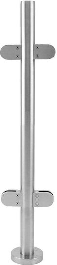 Monstershop Edelstahl-Balustraden-Mittelpfosten 90 cm H