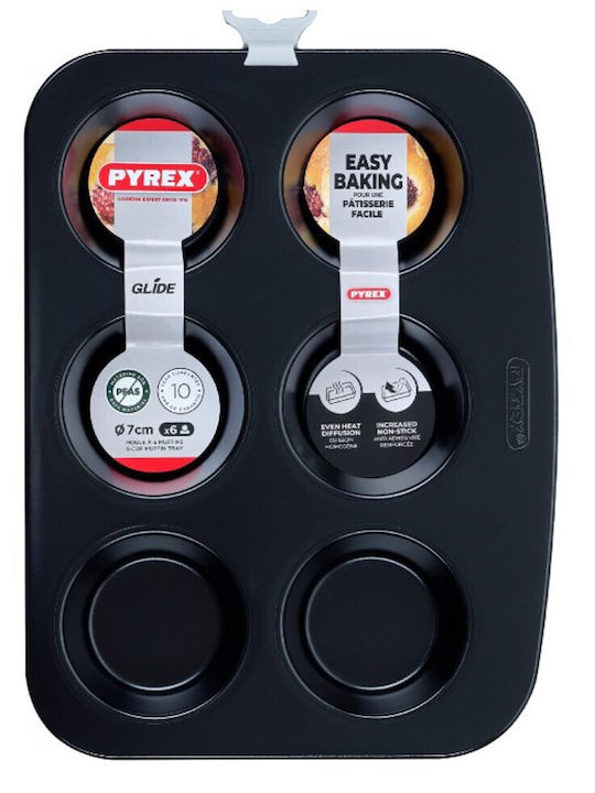 Pyrex Non-stick Cupcakes Muffins Cups Baking Pan 009934