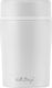 Vialli Design Sticlă Termos Oțel inoxidabil 500ml White