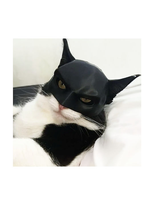 Batman Mask for Cats Dim.11.9x8.7x5.8cm Head Circumference:27cm