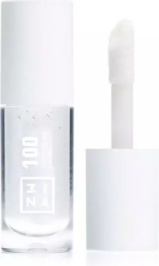 Moisturizing Lip Oil 3ina Color Lip Oil Shade 100 Crystal Clear Volume Ml 4