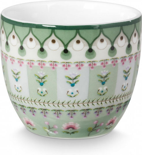 PiP Studio Egg Cup made of Porcelain Multicolored