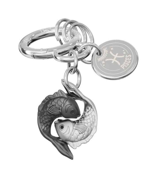 Metalmorphose Mtm361-01 Schlüsselanhänger Sternzeichen Fische