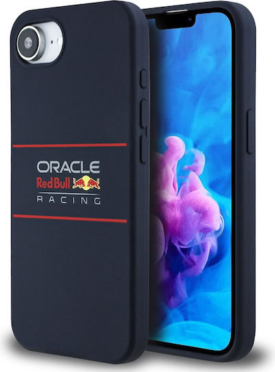 Red Bull Задна корица Силикон Тъмносин (iPhone SE4, Red Bull)