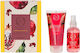 Fresh Line Pomegranate & Cranberry Skin Care Set for Body Cleaning 2pcs