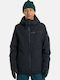 Burton Gore Pillowline 22813103001 Ανδρικό Μπουφάν για Σκι & Snowboard Μαύρο
