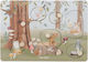 Ξύλινο Παιδικό Puzzle Σφηνώματα Forest Friends για 12+ Ετών 7pcs Little Dutch