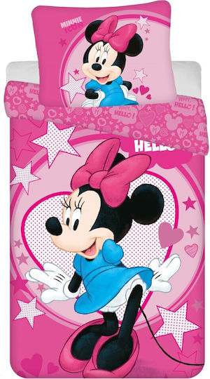 Disney Disney Kinderbettbezüge Set Moni mit Mehrfarbiger Kissenhülle 140x200cm