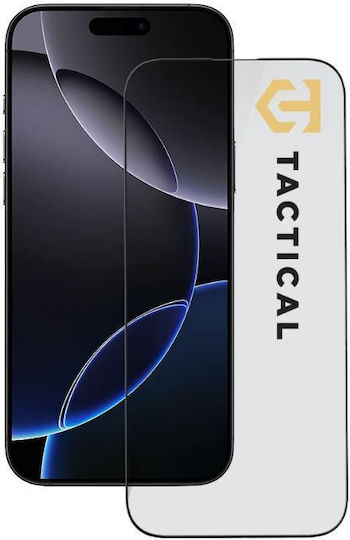 Tactical 5D 0.33mm Tempered Glass Μαύρο (Apple iPhone 16 Pro Max)