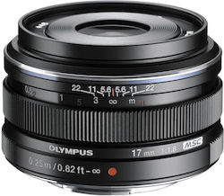 Olympus M.zuiko Digital 17mm F/1.8 pentru montură Micro Patru Treimi (MFT) Olympus M.zuiko Digital 17mm F/1.8 pentru montură Micro Patru Treimi (MFT)