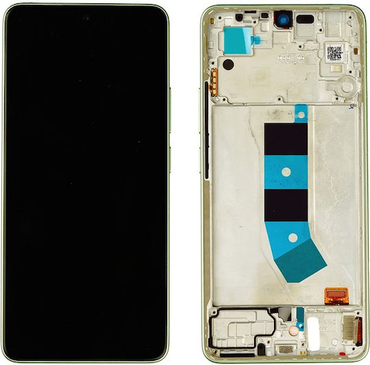 Xiaomi Οθόνη με Μηχανισμό Αφής και Πλαίσιο για Xiaomi Redmi Note 13 4G (Πράσινο)