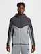 Tech Tech Fleece Sweatshirt with Hood Gray