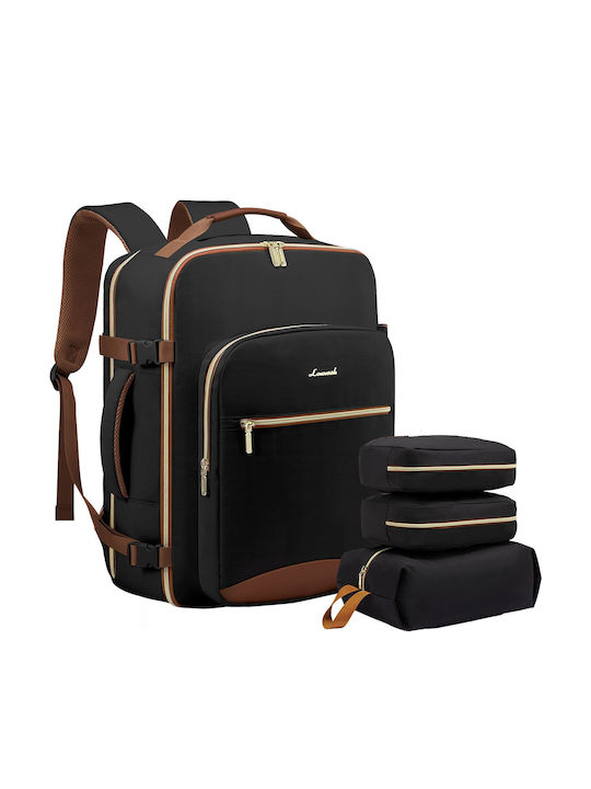 Lovevook Backpack Αδιάβροχο 40lt Μαύρο / Ταμπά